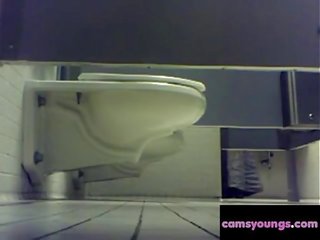 Högskolan flickor toalett spion, fria webkamera vuxen filma 3b: